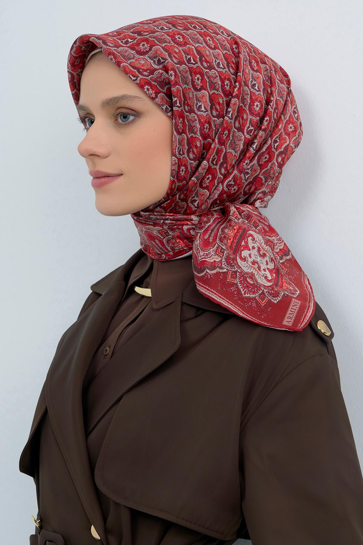 Armine İpek Eşarp 2026 İlkbahar-Yaz - 9518D-02 - Sura