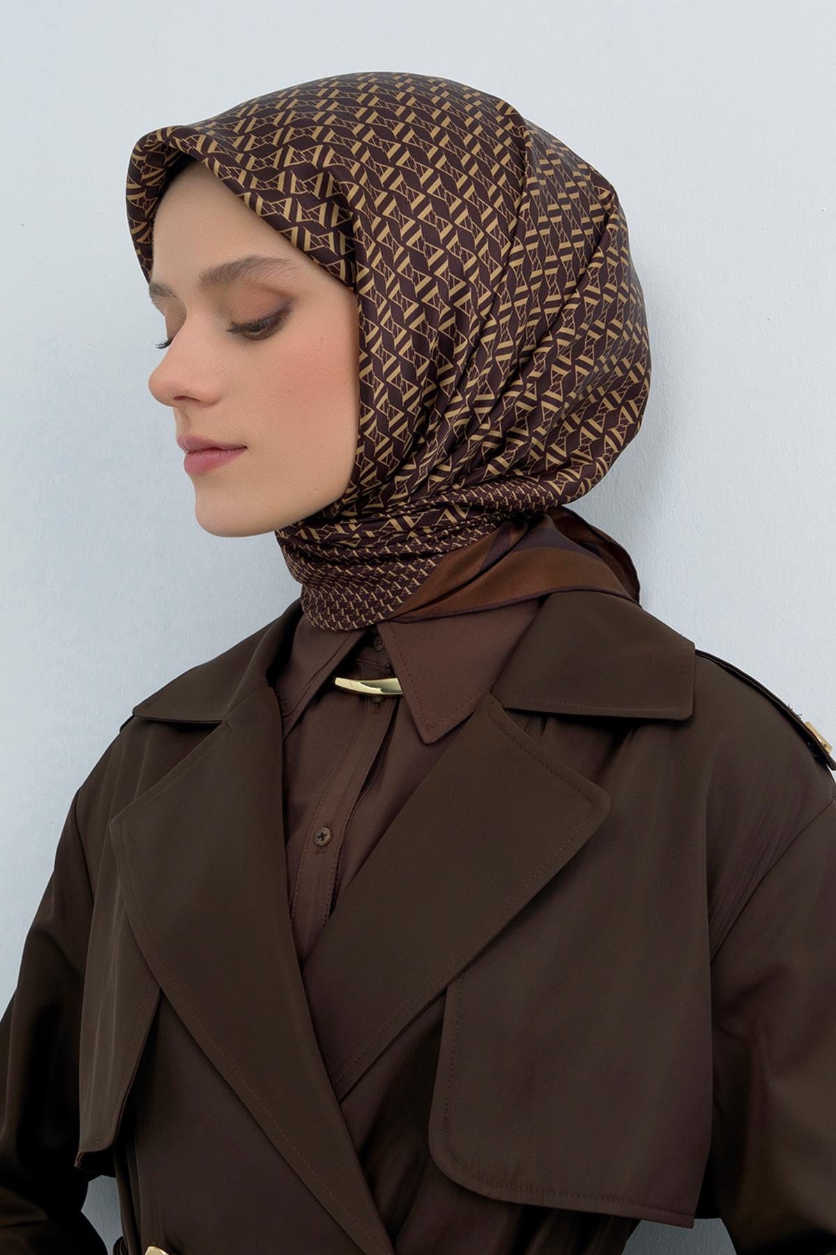 Armine İpek Eşarp 2026 İlkbahar-Yaz - 9502D-06 - Tivil