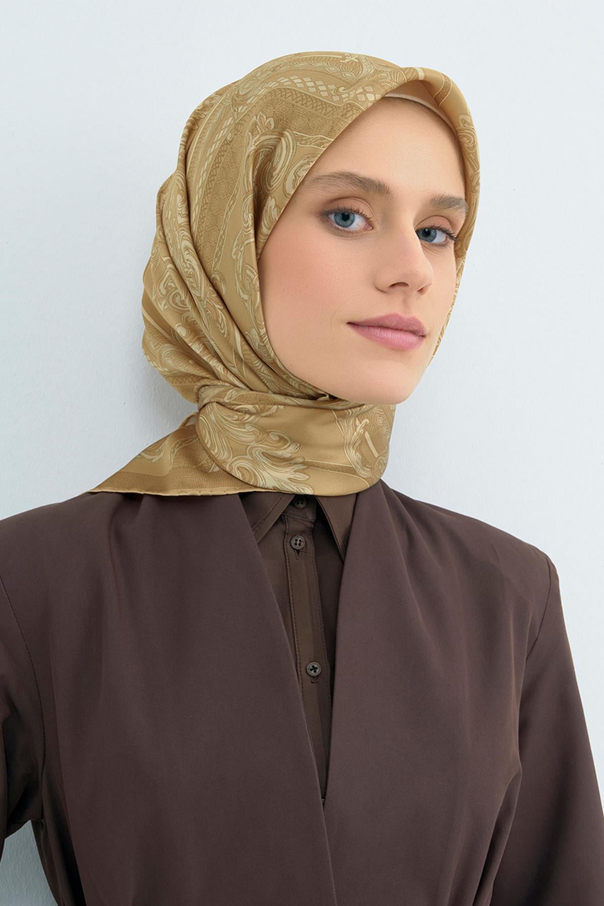 Armine İpek Eşarp 2026 İlkbahar-Yaz - 9537D-02 - Tivil