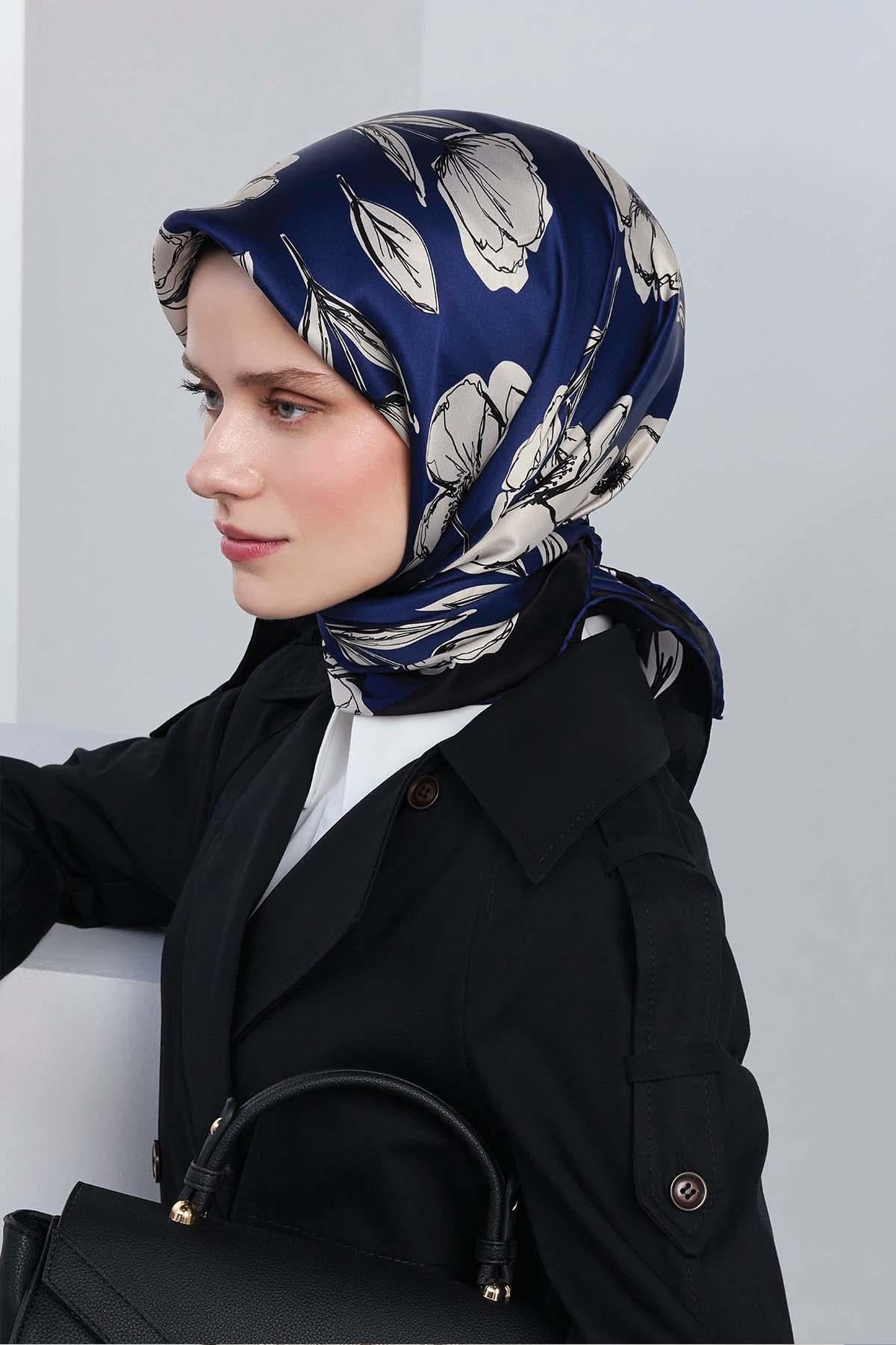 Armine İpek Eşarp 2026 İlkbahar-Yaz - 9536D-31 - Sura