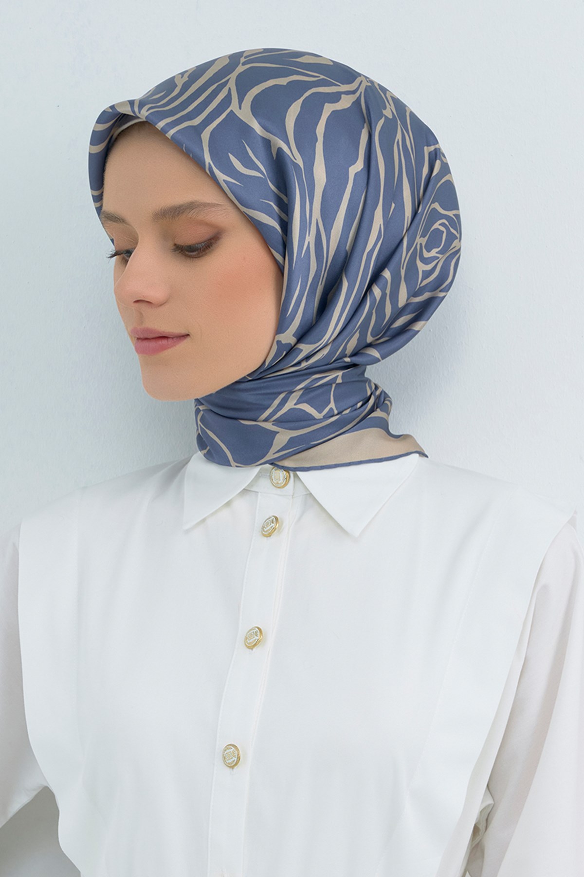 Armine İpek Eşarp 2026 İlkbahar-Yaz - 9511D-58 - Tivil