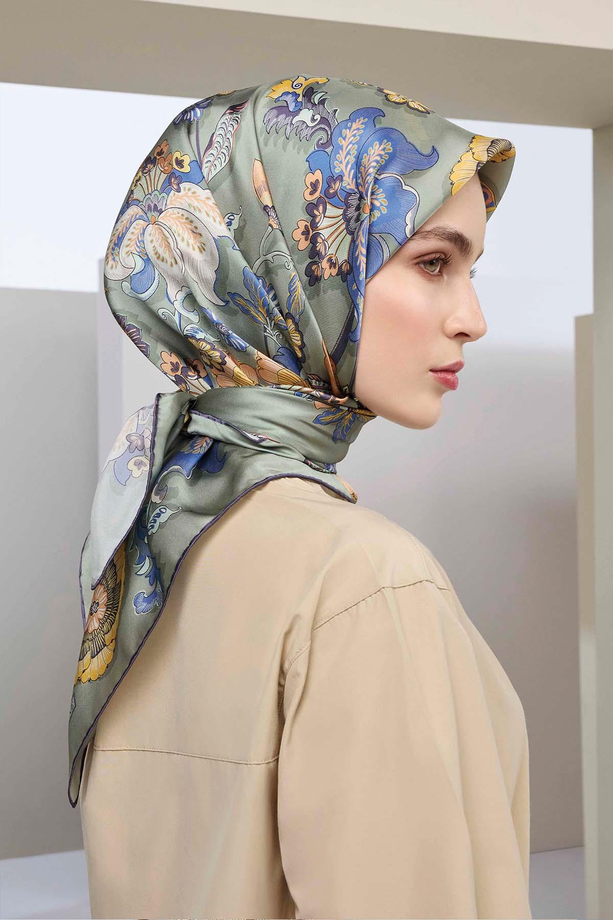 Armine İpek Eşarp 2026 İlkbahar-Yaz - 9523D-83 - Sura