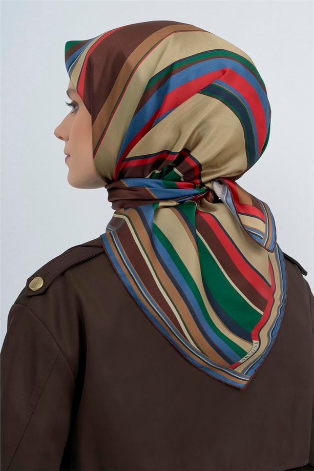Armine İpek Eşarp 2026 İlkbahar-Yaz - 9514D-82 - Tivil