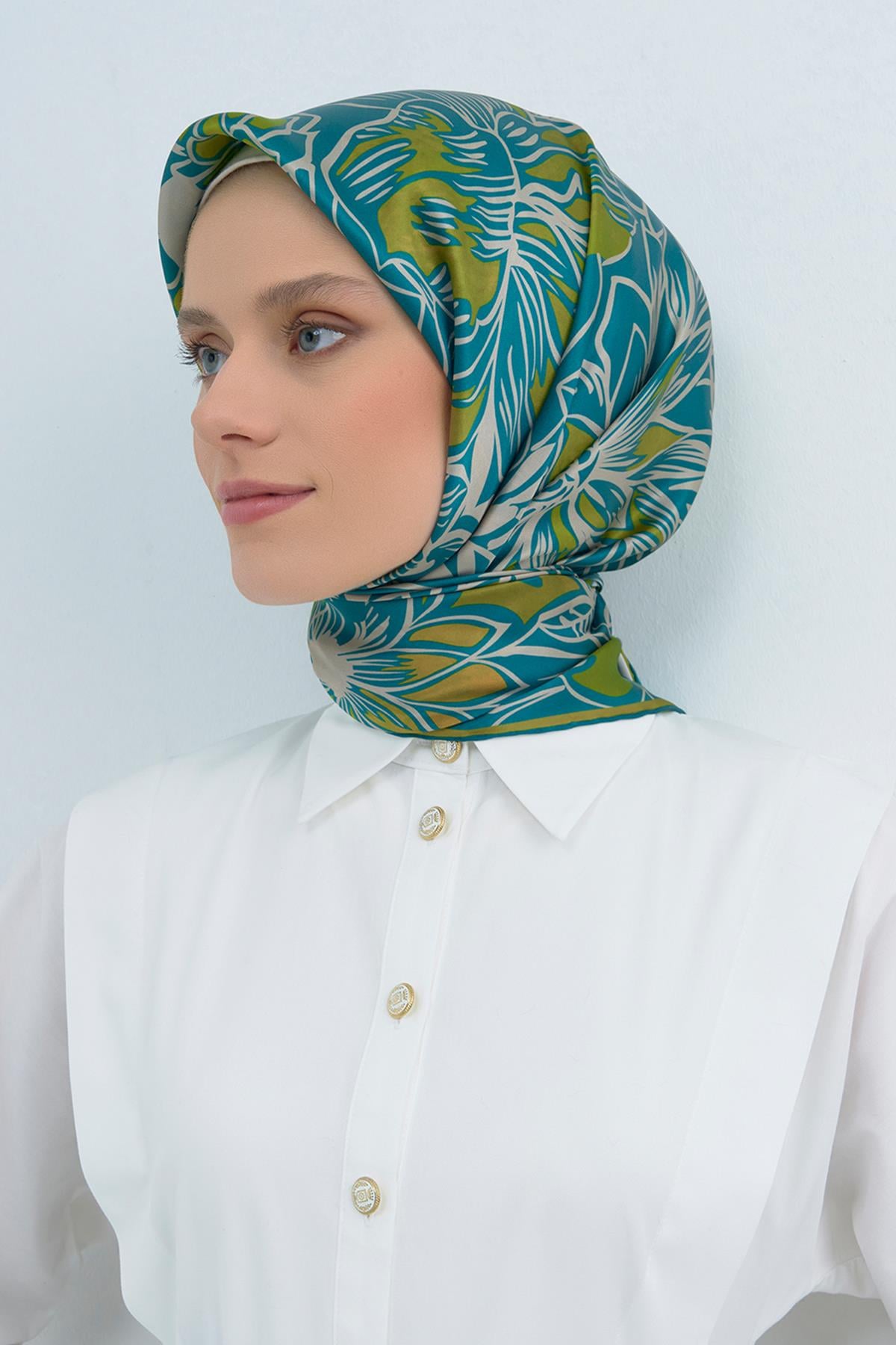 Armine İpek Eşarp 2026 İlkbahar-Yaz - 9539D-80 - Tivil
