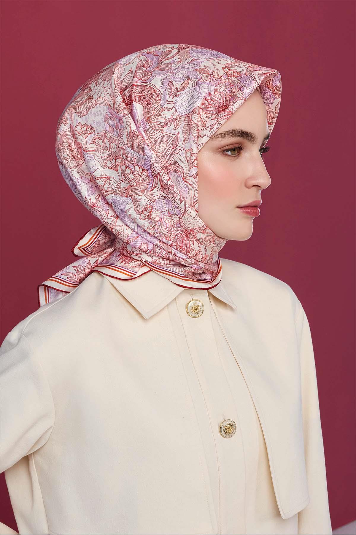 Armine İpek Eşarp 2026 İlkbahar-Yaz - 9508D-56 - Sura