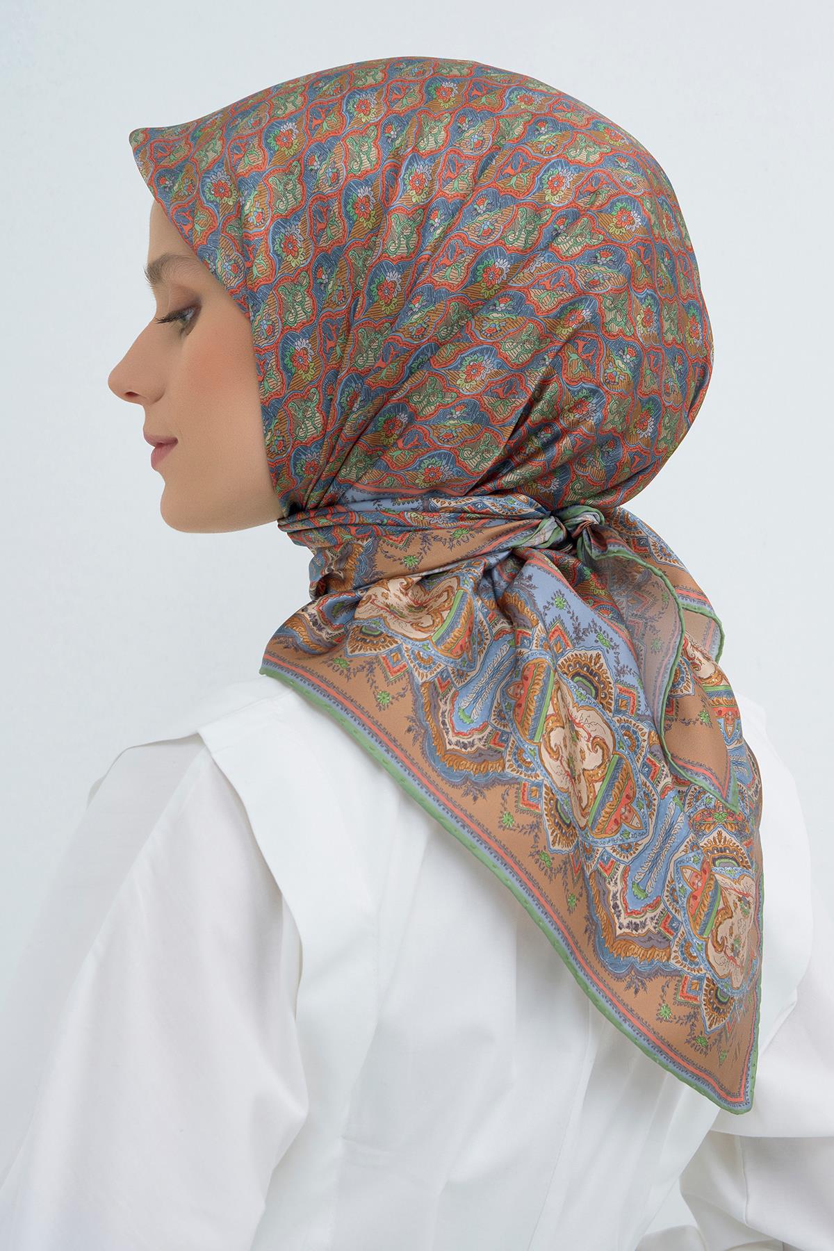 Armine İpek Eşarp 2026 İlkbahar-Yaz - 9518D-83 - Tivil