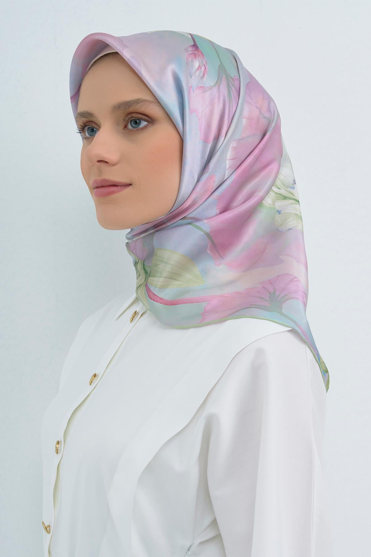 Armine İpek Eşarp 2026 İlkbahar-Yaz - 9505D-82 - Tivil