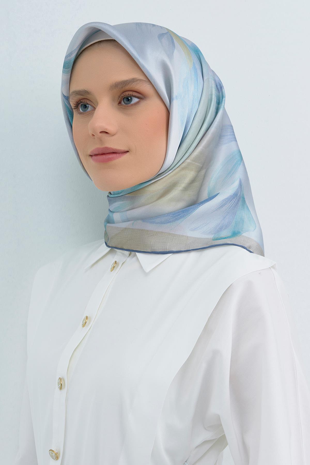 Armine İpek Eşarp 2026 İlkbahar-Yaz - 9519D-03 - Tivil