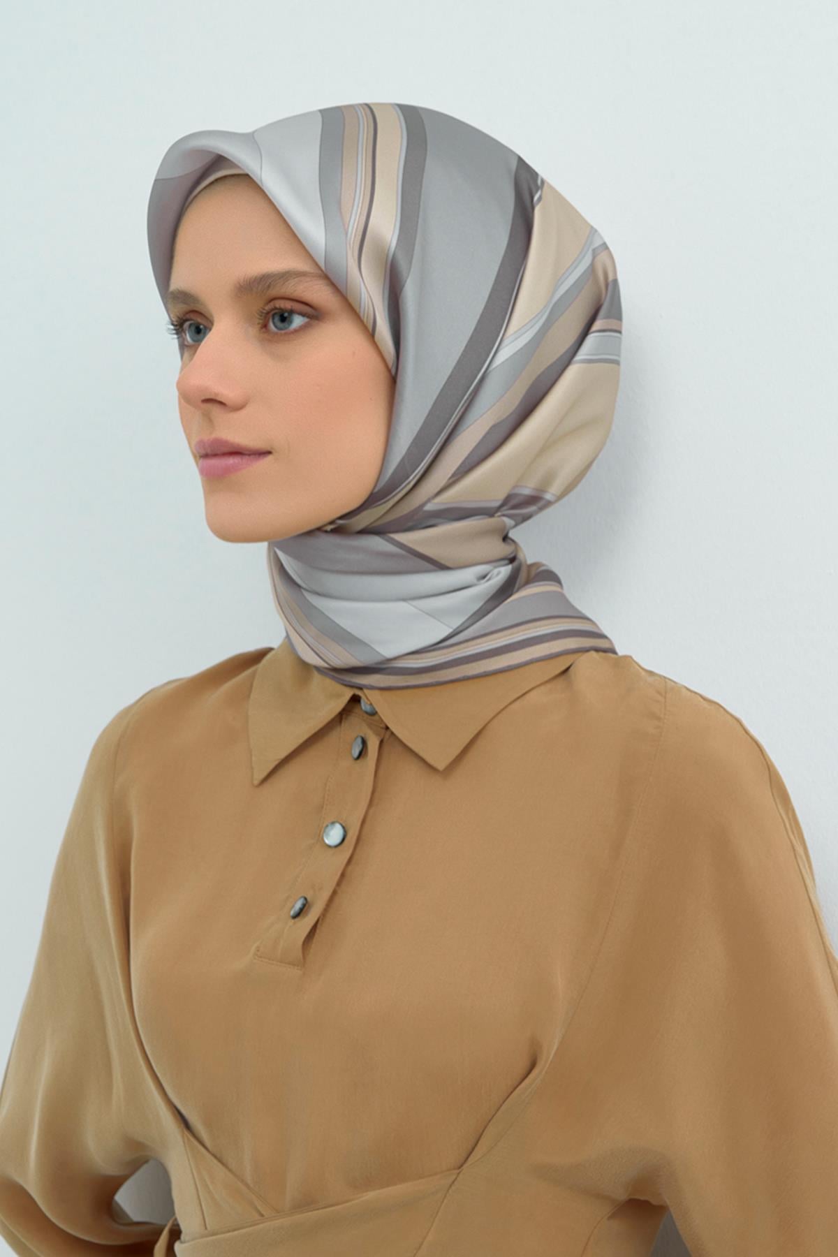 Armine İpek Eşarp 2026 İlkbahar-Yaz - 9514D-02 - Tivil