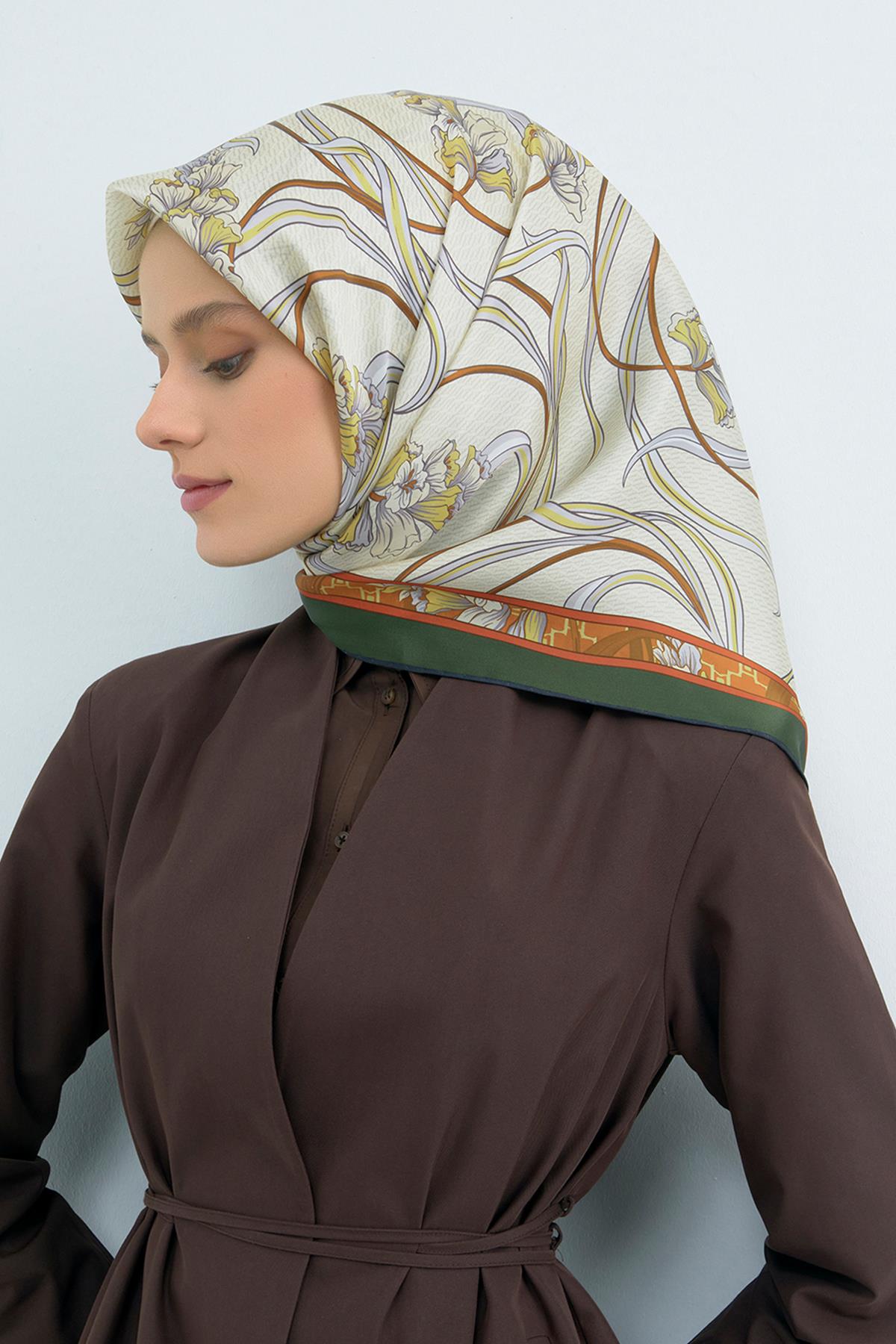 Armine İpek Eşarp 2026 İlkbahar-Yaz - 9512D-88 - Tivil