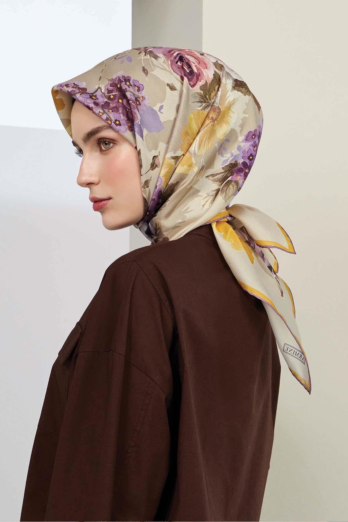 Armine İpek Eşarp 2026 İlkbahar-Yaz - 9520D-32 - Tivil