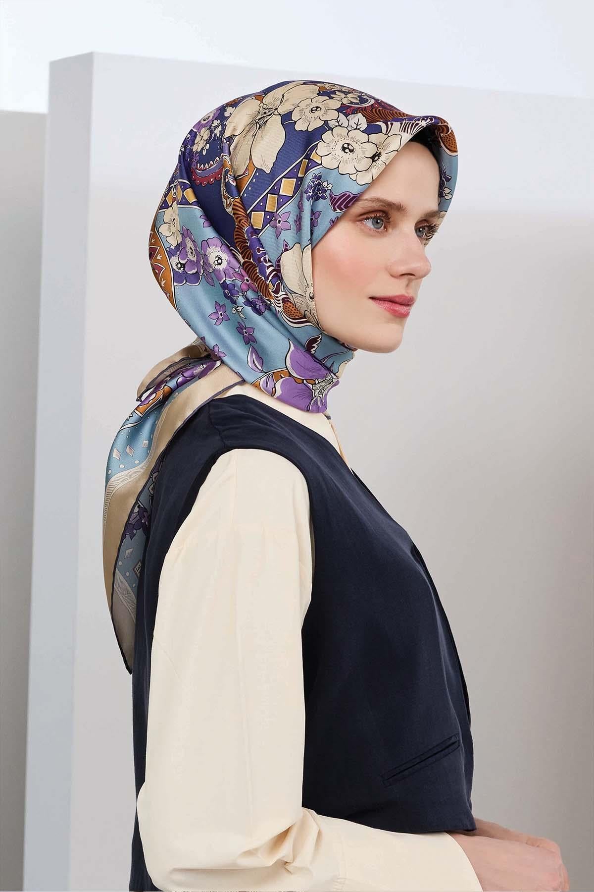 Armine İpek Eşarp 2026 İlkbahar-Yaz - 9535D-31 - Tivil