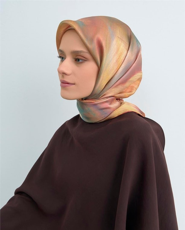 Armine İpek Eşarp 2026 İlkbahar-Yaz - 9513D-88 - Sura