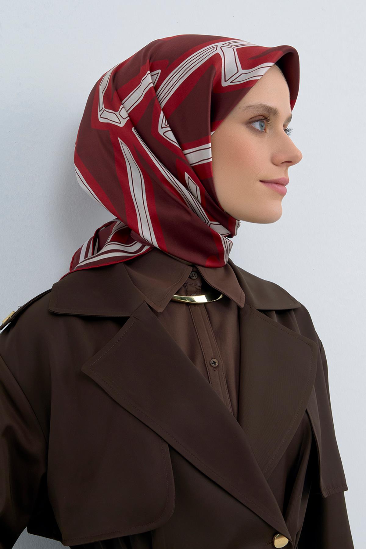 Armine İpek Eşarp 2026 İlkbahar-Yaz - 9547D-83 - Sura