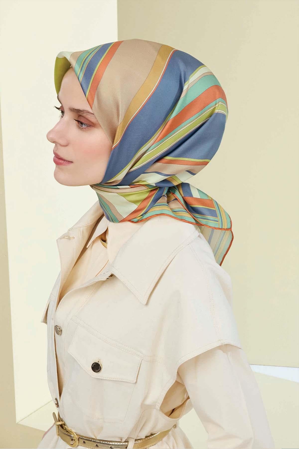 Armine İpek Eşarp 2026 İlkbahar-Yaz - 9514D-31 - Tivil