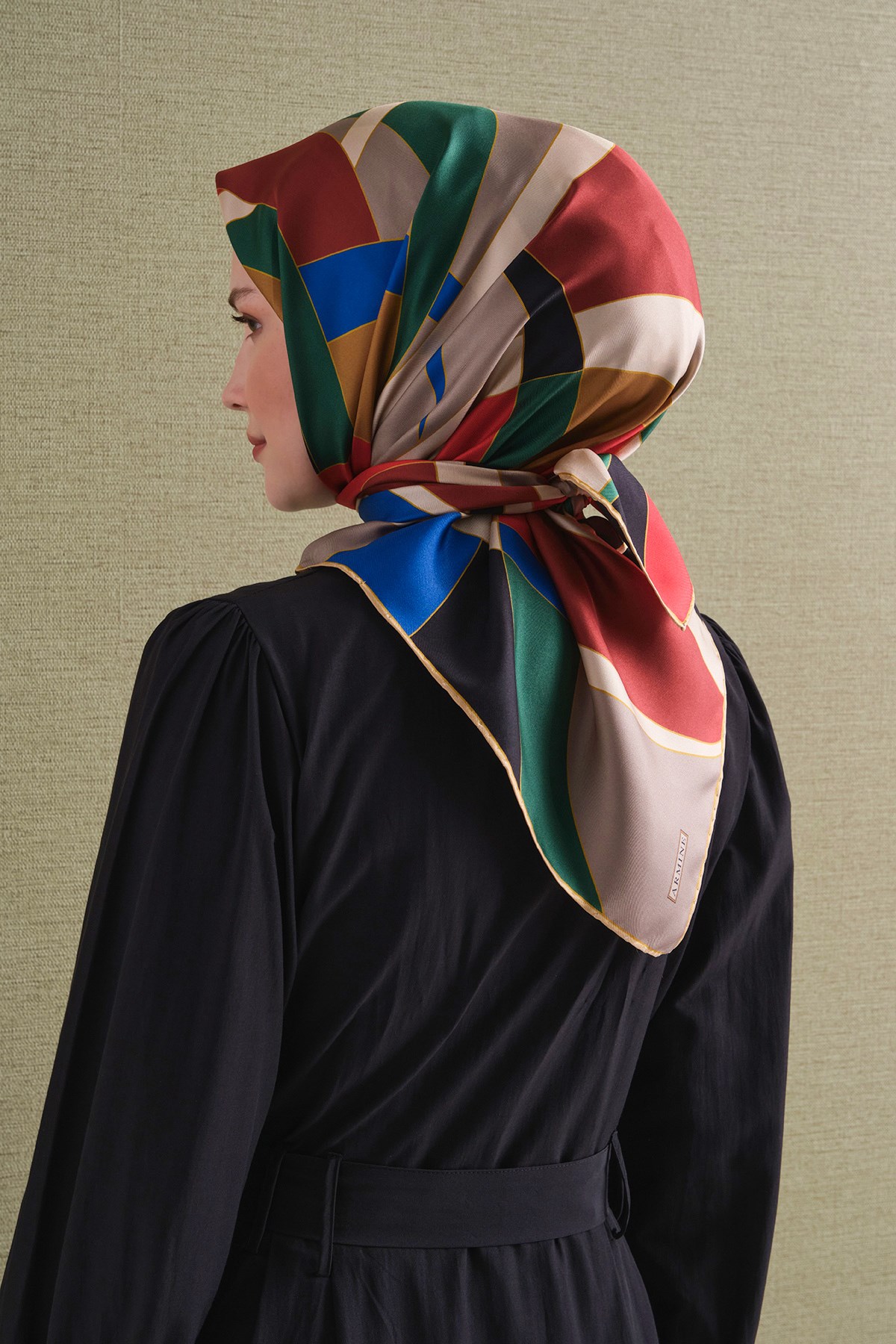 Armine İpek Eşarp 2026/2027 Sonbahar Kış - 9633DT-33 - Tivil