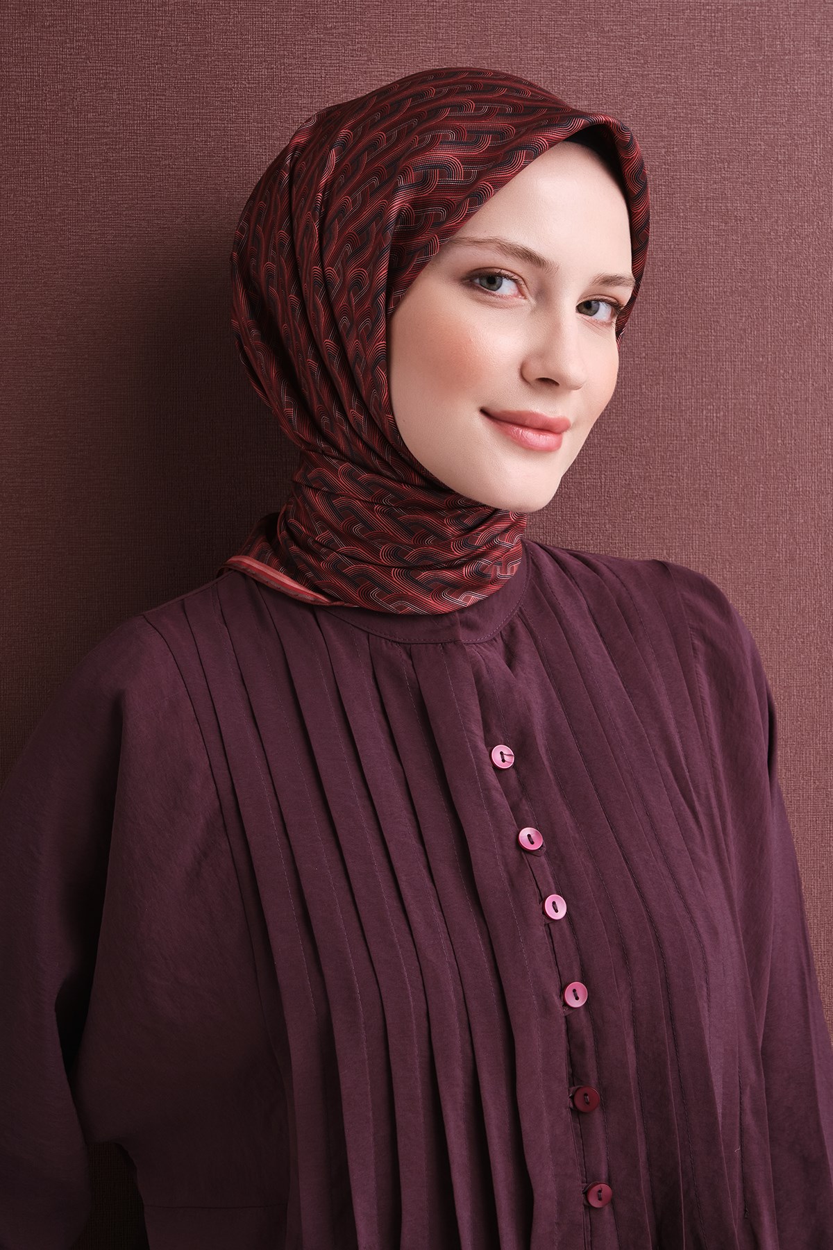 Armine İpek Eşarp 2026/2027 Sonbahar Kış - 9604DS-03 - Sura