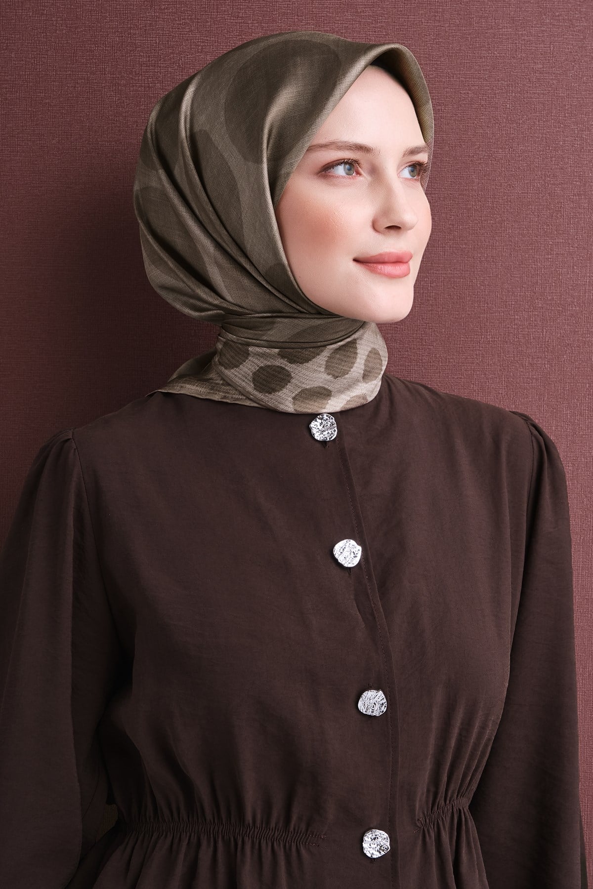 Armine İpek Eşarp 2026/2027 Sonbahar Kış - 9637DT-01 - Tivil
