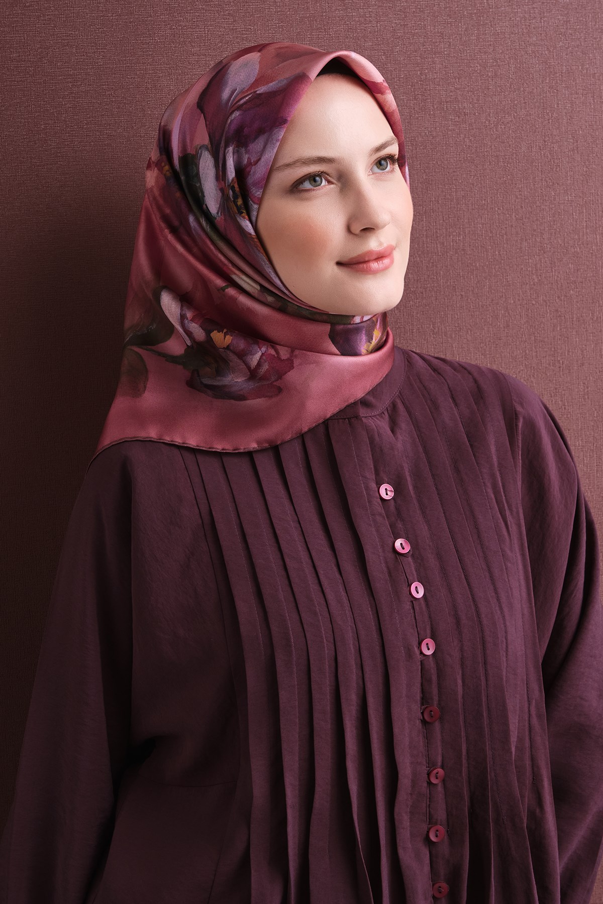 Armine İpek Eşarp 2026/2027 Sonbahar Kış - 9611DT-31 - Tivil