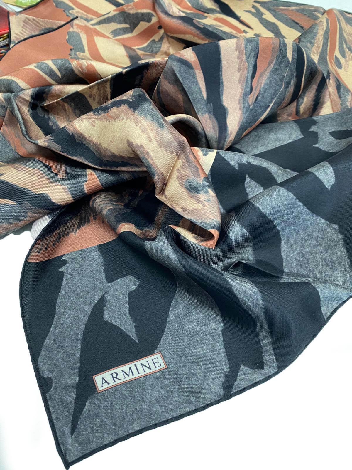 Armine Silk Scarf 2022/2023 Fall Winter - 8815D-50 - Twill