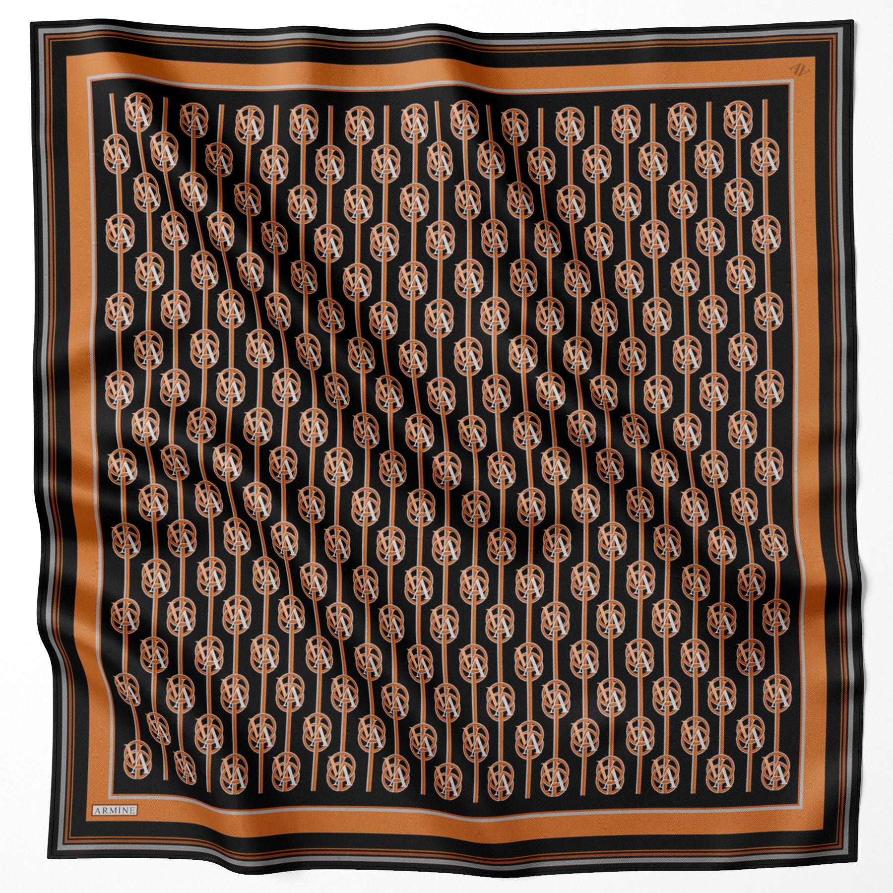 Armine Silk Scarf 2022/2023 Fall Winter - 8822D-56 - Satin