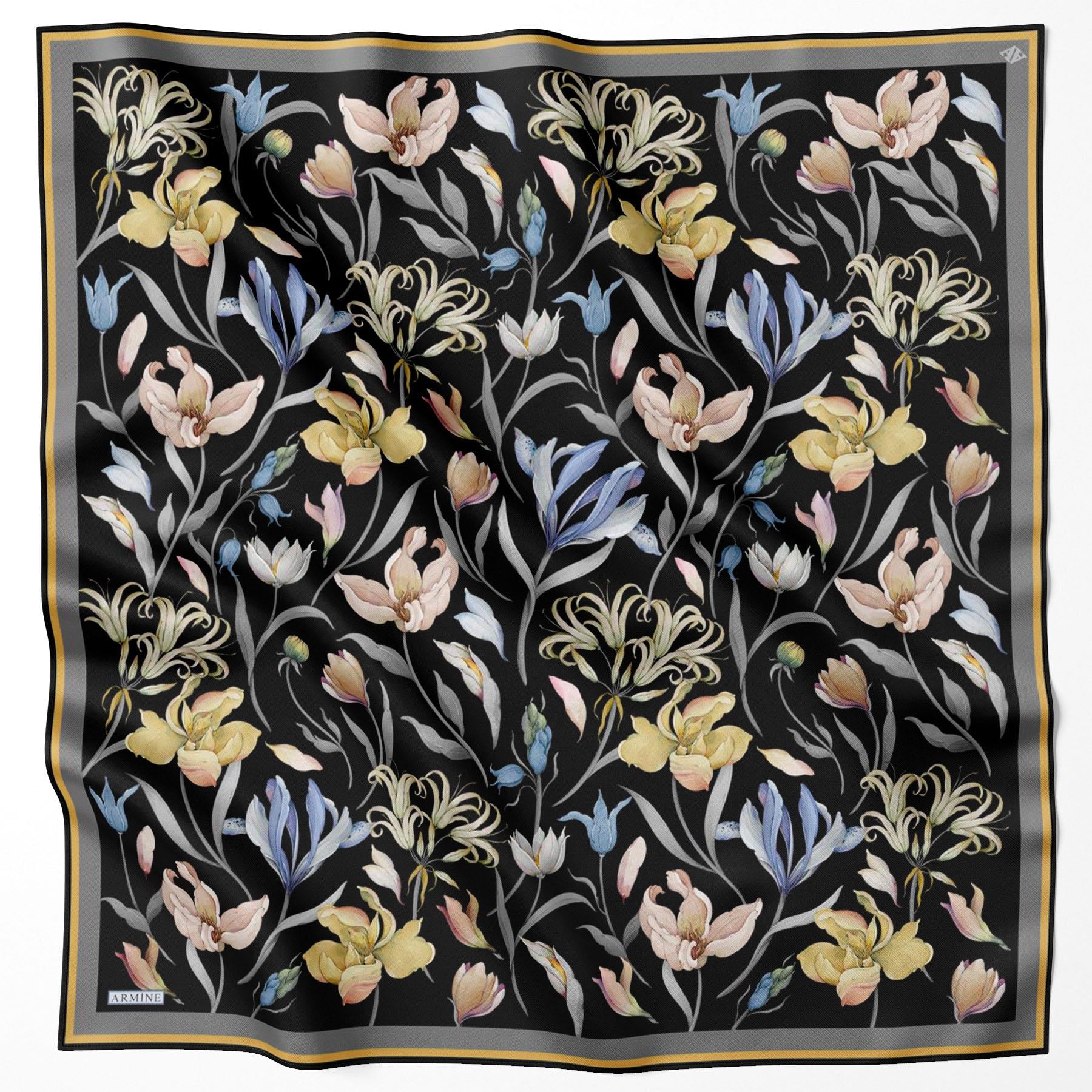 Armine Silk Scarf 2022/2023 Fall Winter - 8825D-31 - Satin