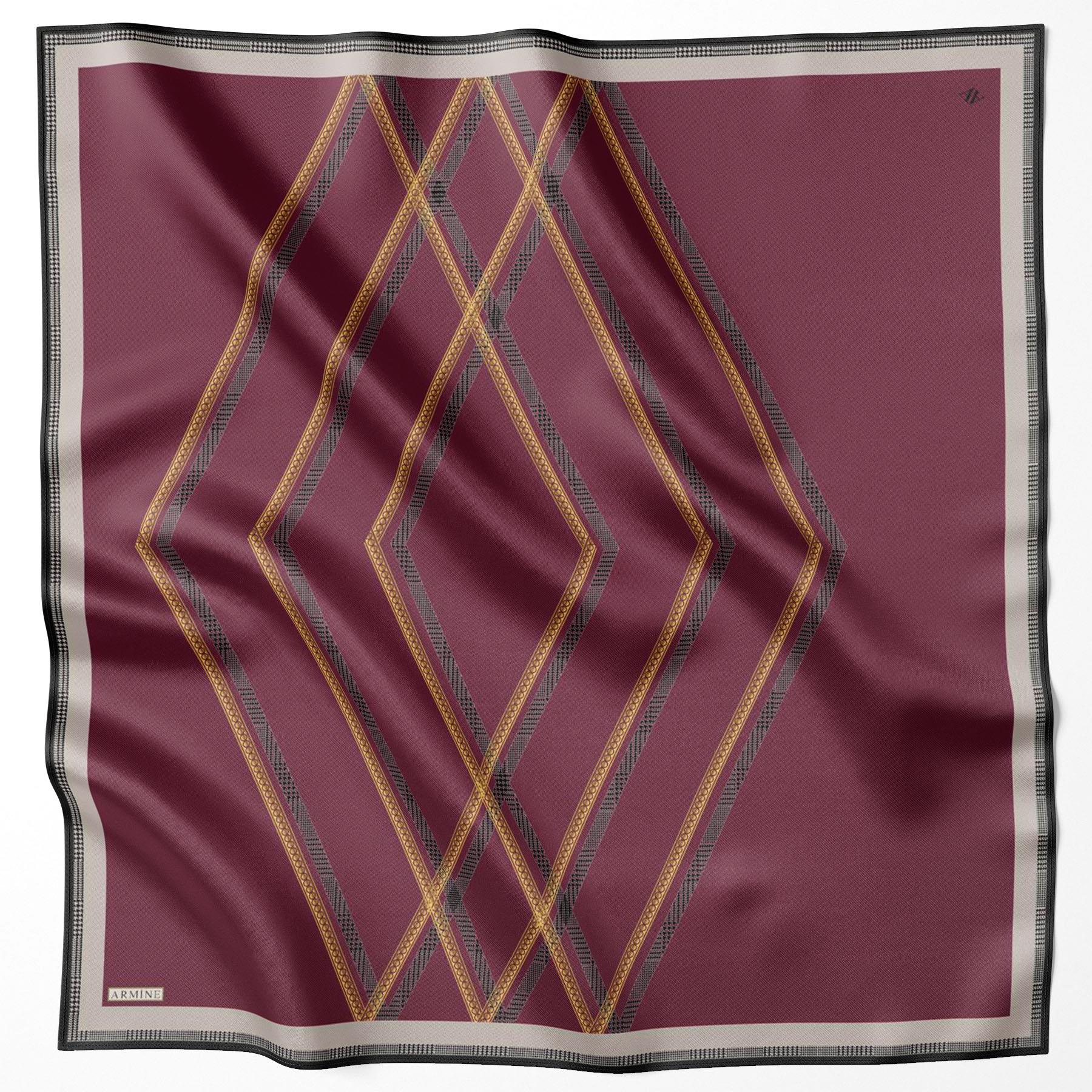 Armine Silk Scarf 2022/2023 Fall Winter - 8833D-59 - Satin