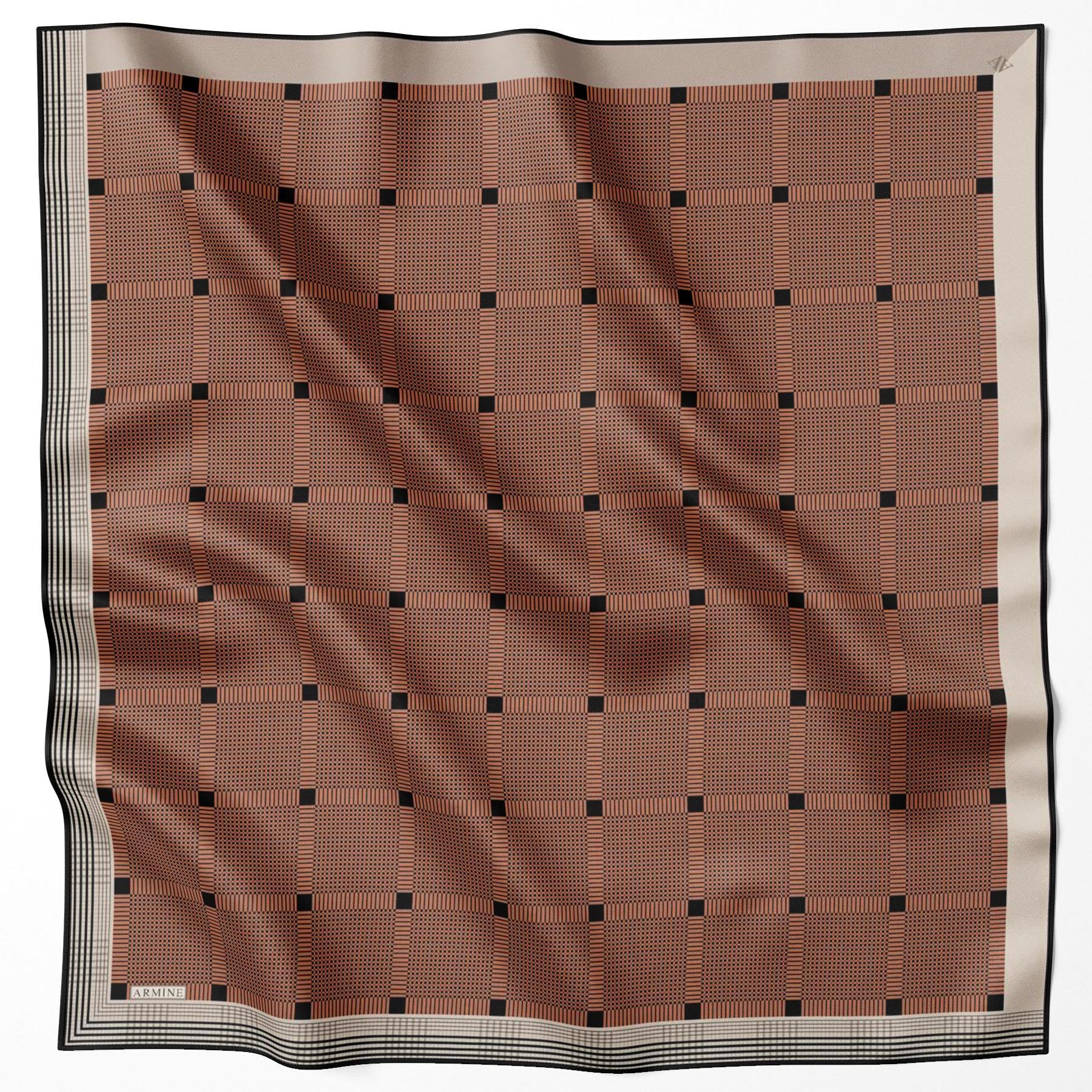 Armine Silk Scarf 2022/2023 Fall Winter - 8838D-37 - Twill