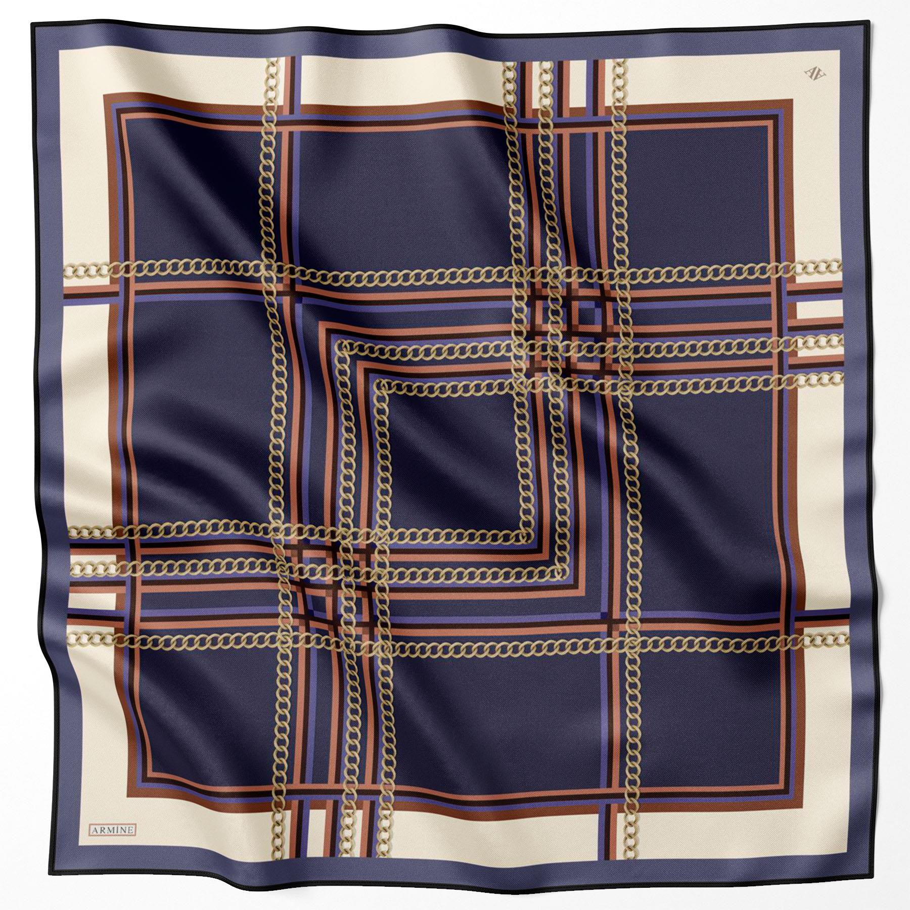 Armine Silk Scarf 2022/2023 Fall Winter - 8845D-32 - Satin