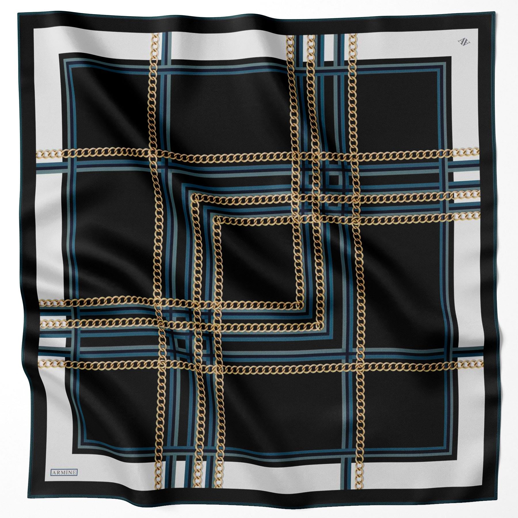 Armine Silk Scarf 2022/2023 Fall Winter - 8845D-50 - Satin