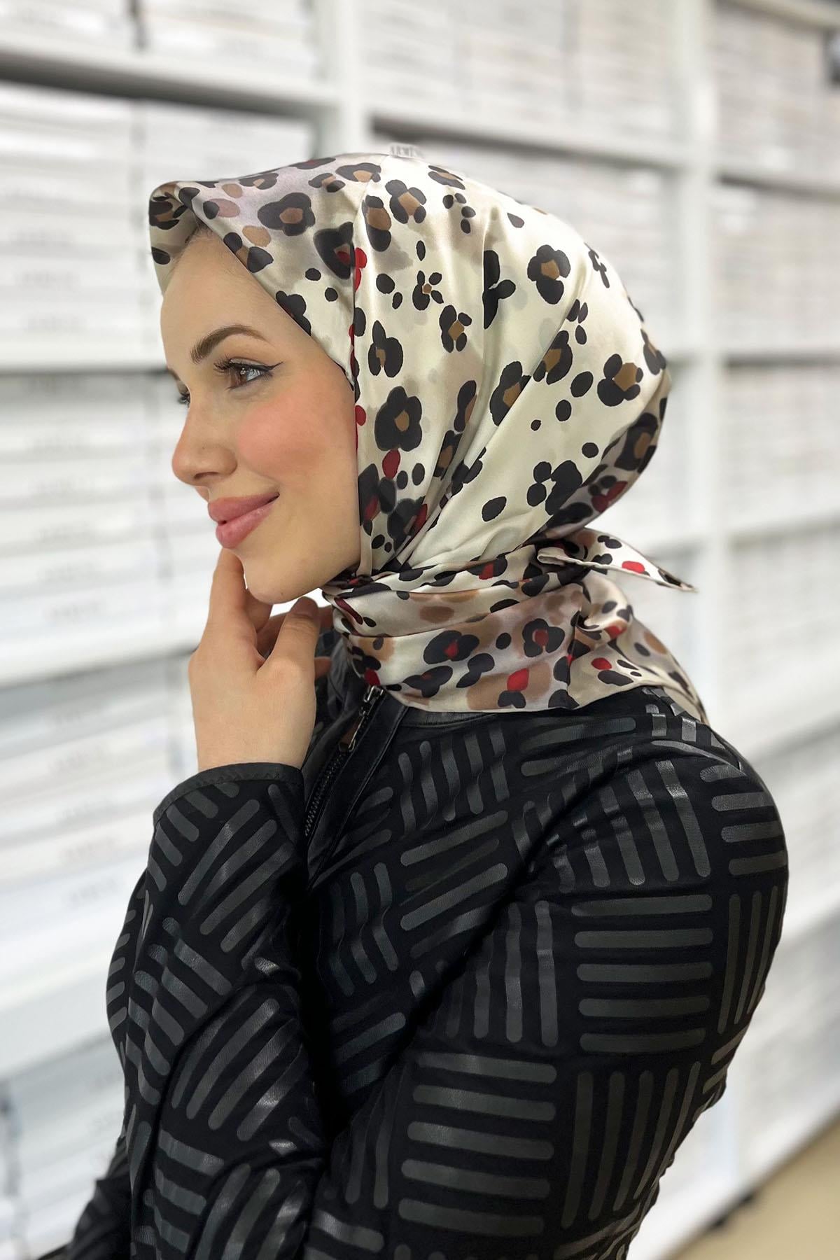 Armine Silk Scarf 2022/2023 Fall Winter - 8853D-01 - Satin