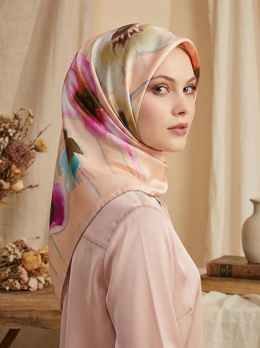 Armine Silk Scarf - 9105D-31 - Twill