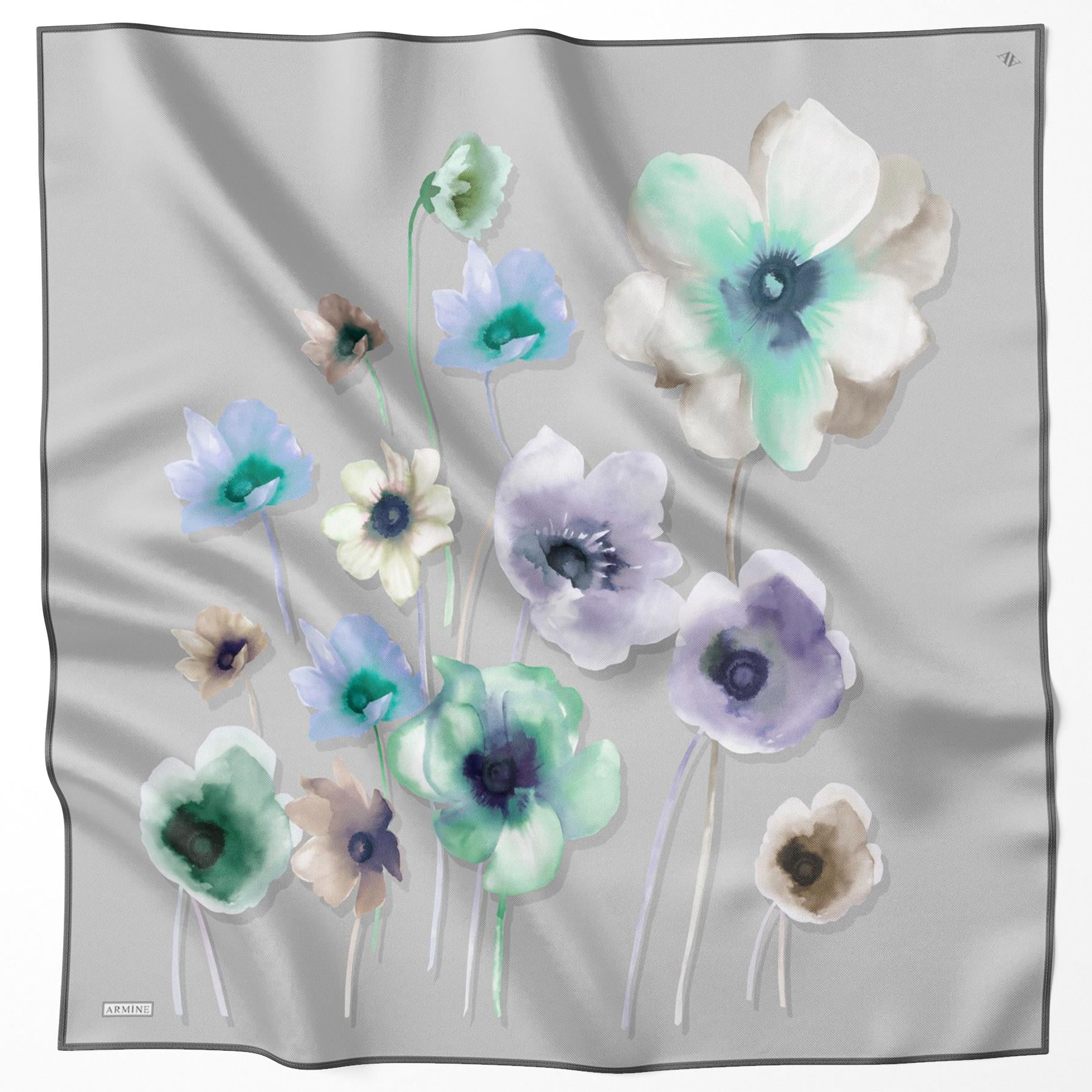 Armine Silk Scarf - 9105D-32 - Twill