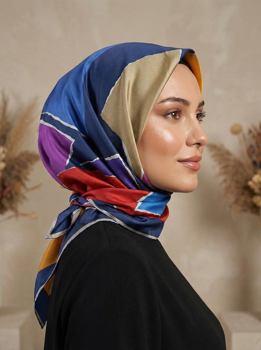 Armine İpek Eşarp - 9125D-80 - Tivil
