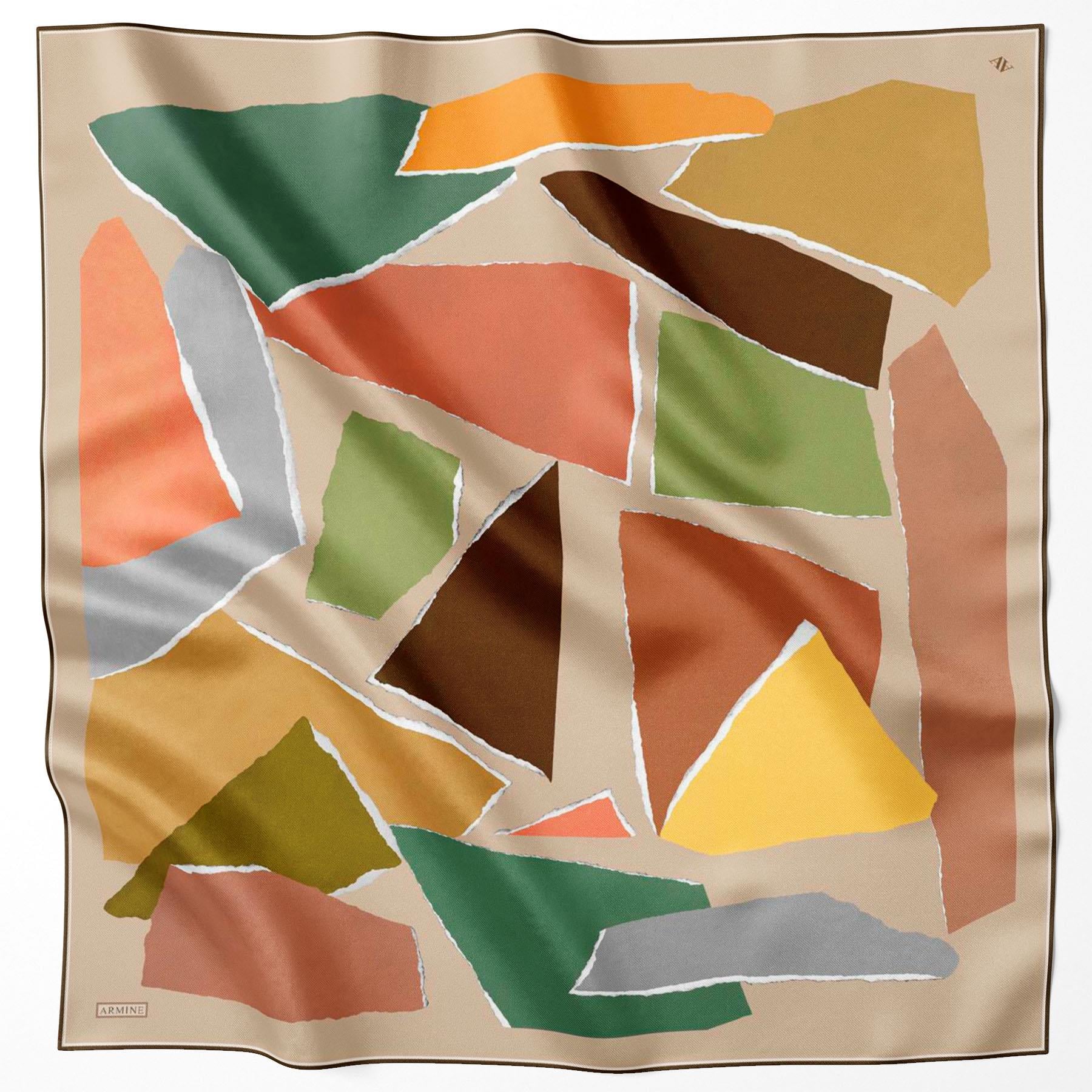 Armine Silk Scarf - 9125D-81 - Twill