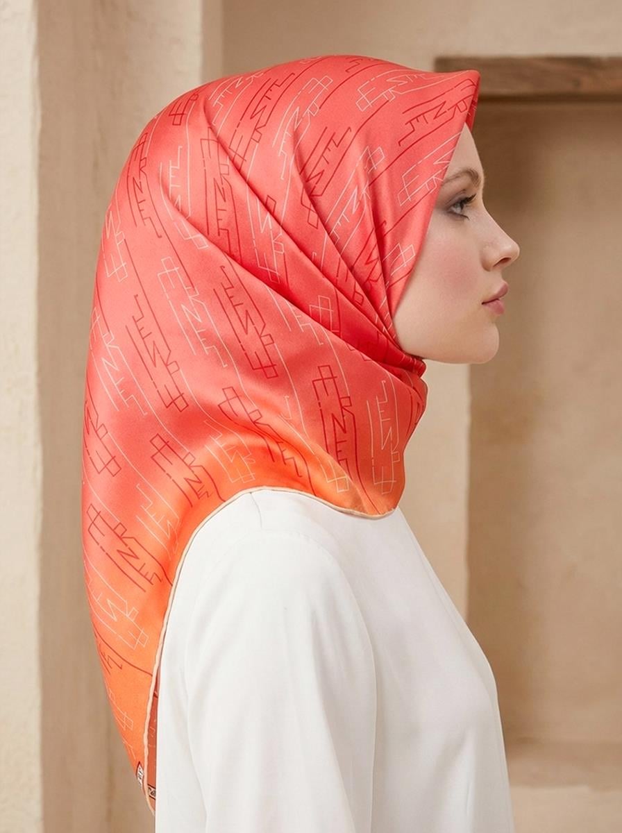 Armine Silk Scarf - 9142D-81 - Twill
