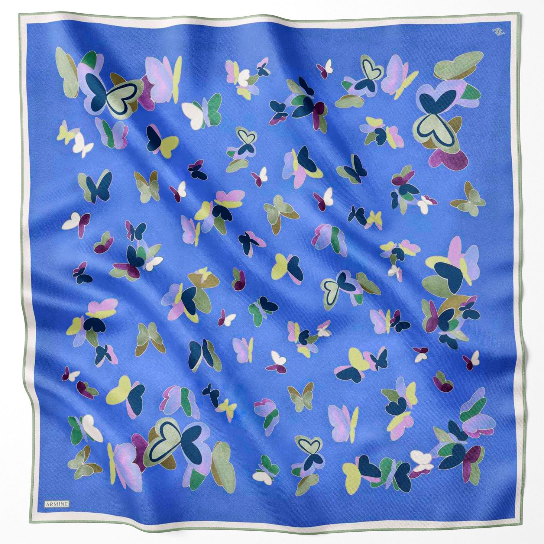 Armine Silk Scarf - 9146D-81 - Twill