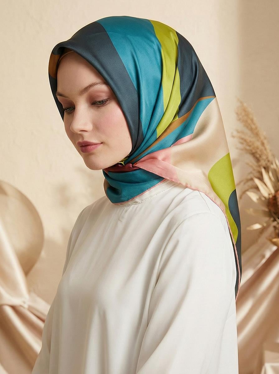 Armine Silk Scarf - 9148D-81 - Twill