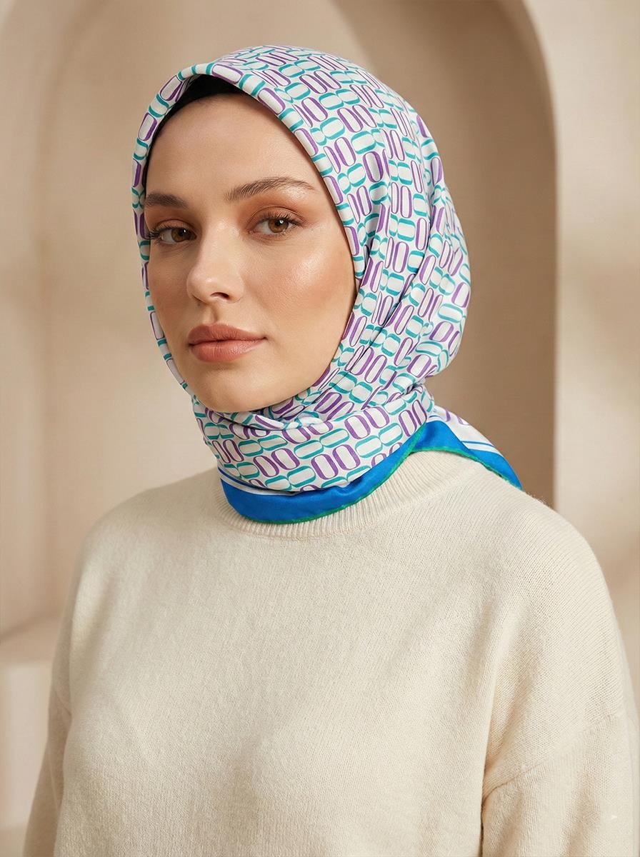 Armine Silk Scarf - 9149D-35 - Twill