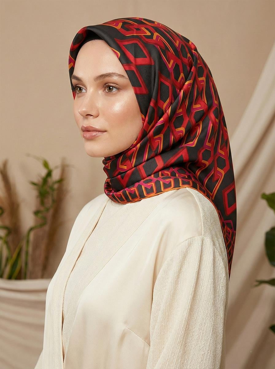 Armine İpek Eşarp - 9172D-81 - Tivil