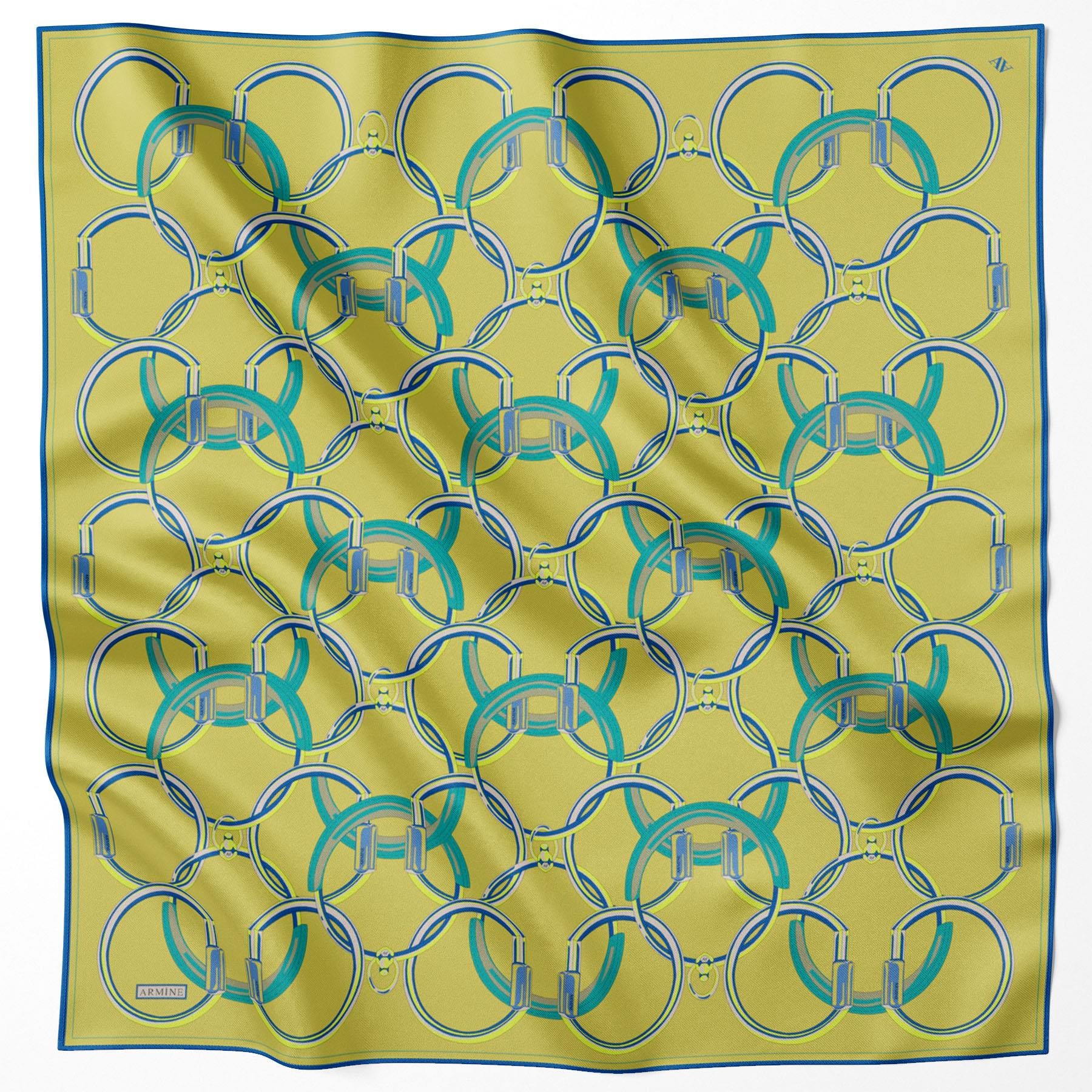 Armine Silk Scarf 2024/2025 Fall-Winter - 9203D-88 - Satin