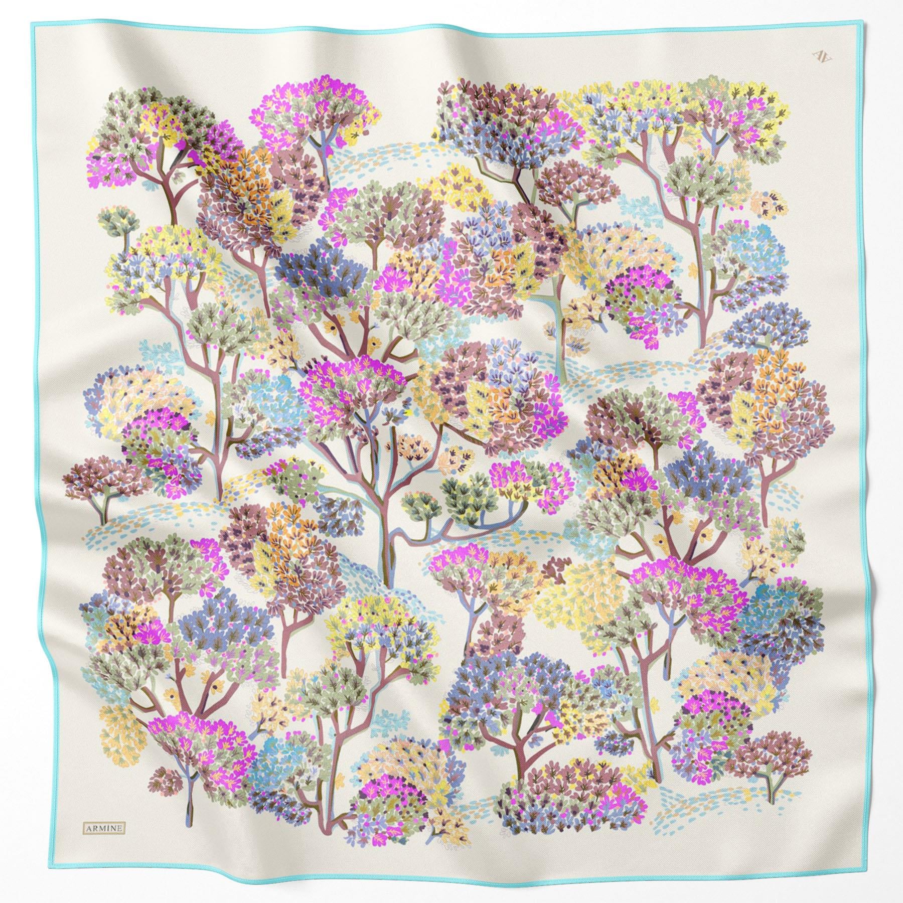 Armine İpek Eşarp - 9209D-31 - Tivil