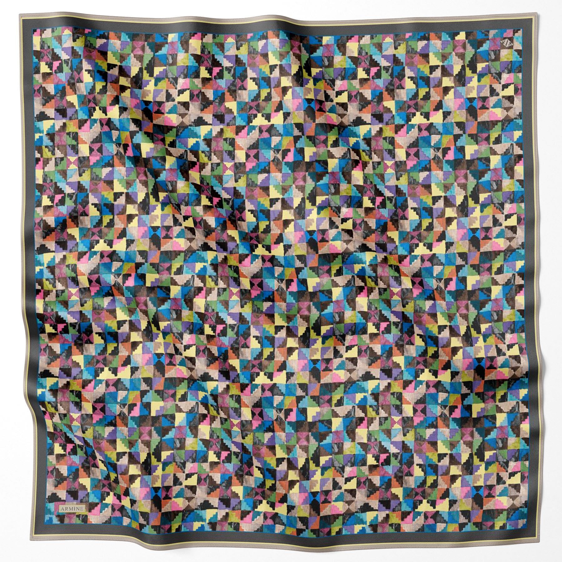 Armine Silk Scarf 2024/2025 Fall-Winter - 9214D-84 - Twill