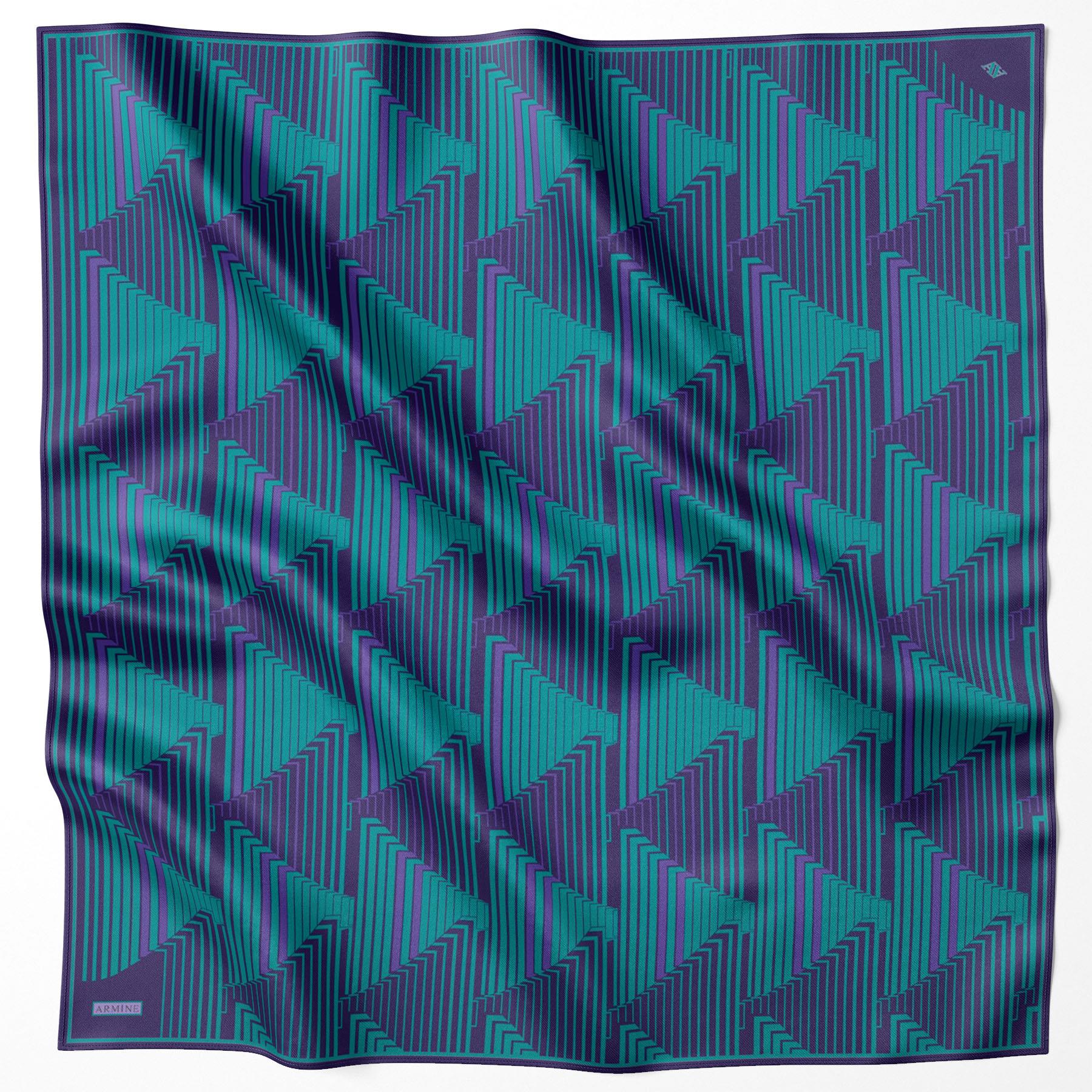 Armine Silk Scarf 2024/2025 Fall-Winter - 9218D-07 - Satin