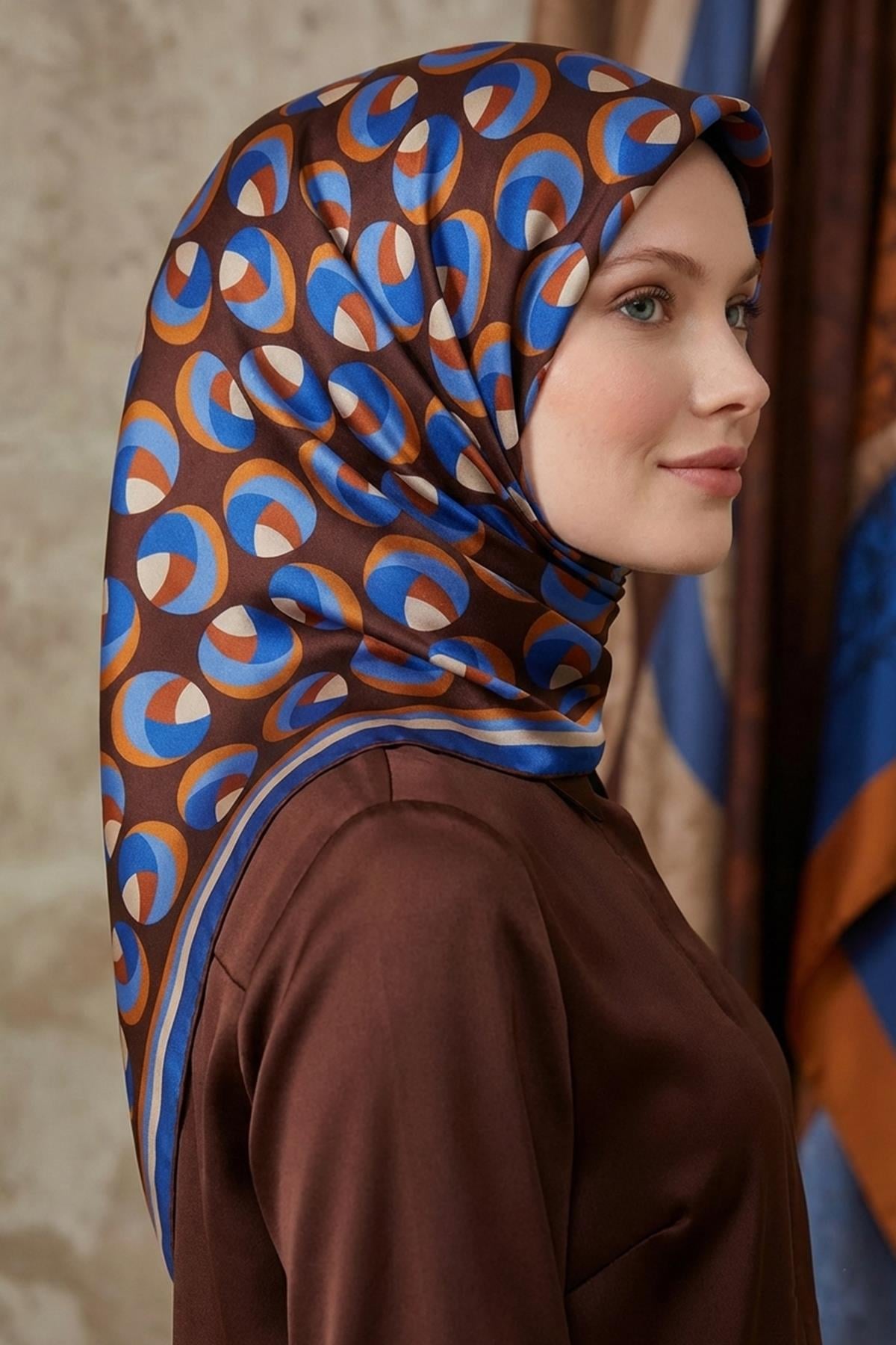 Armine İpek Eşarp - 9219D-02 - Tivil