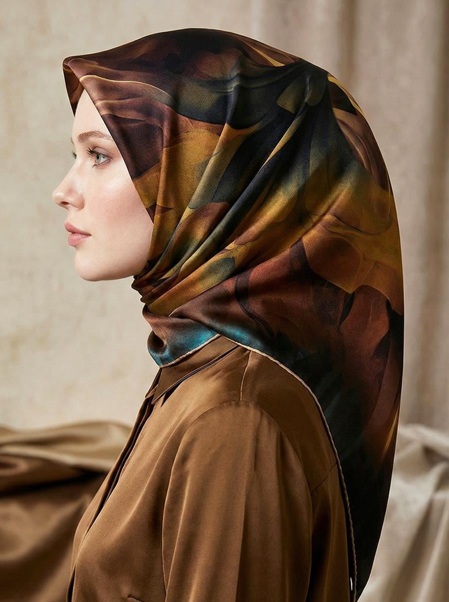 Armine İpek Eşarp - 9244D-34 - Sura