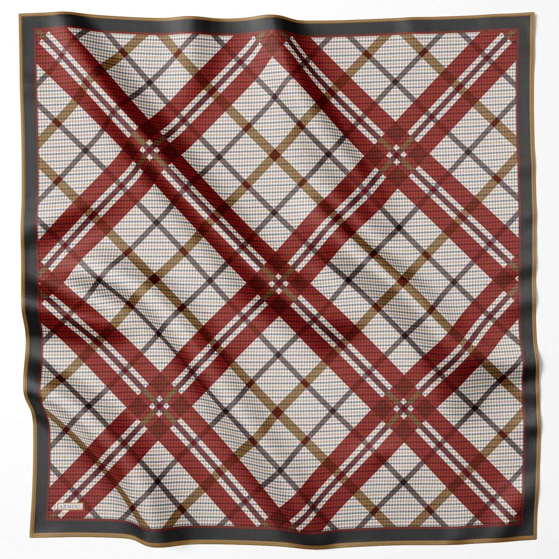 Armine Silk Scarf 2024/2025 Fall-Winter - 9247D-82 - Twill
