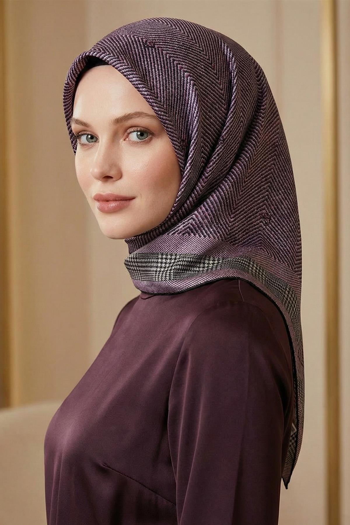 Armine İpek Eşarp - 9252D-32 - Tivil