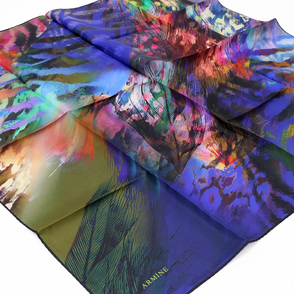 Armine Silk Scarf - 7700D 08 - Twill