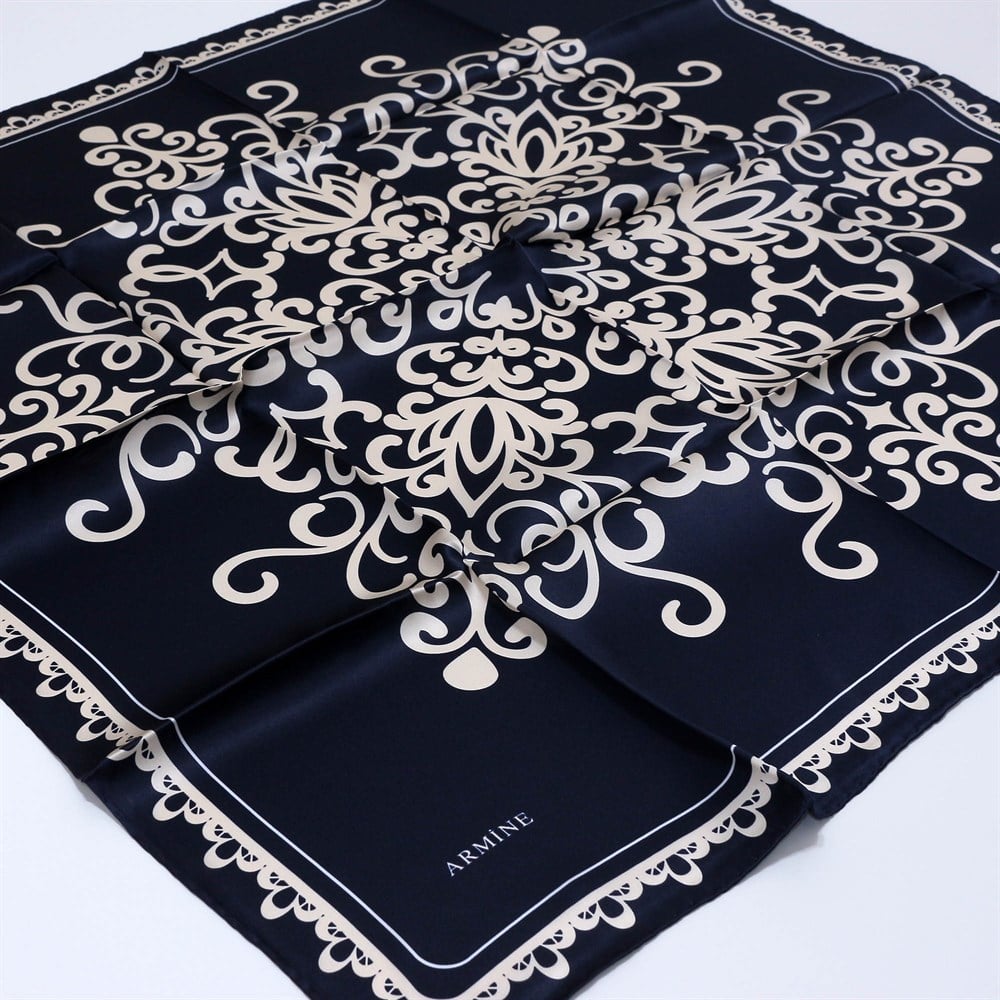 Armine Silk Scarf - 7857D 03 - Satin